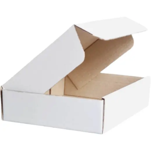 Colour Shipper Box White Medium